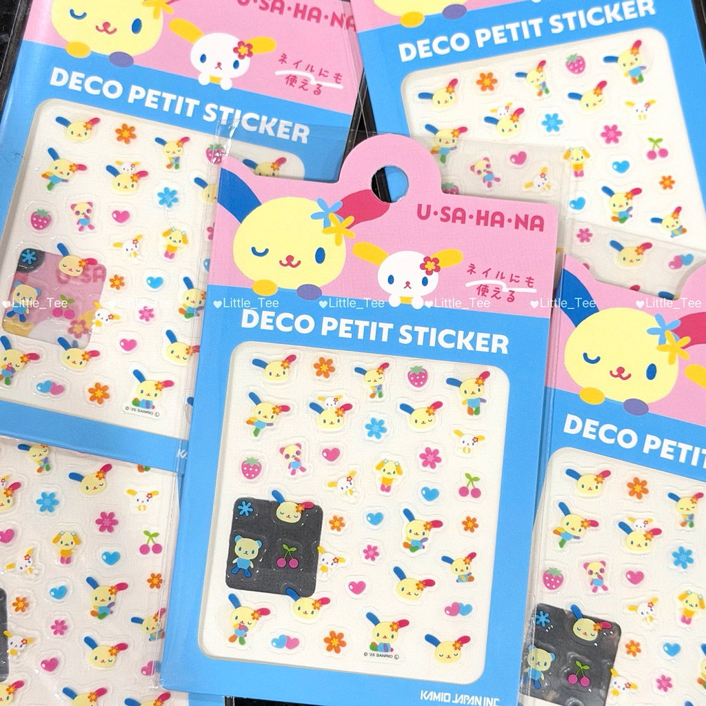 Sanrio Petit Sticker Usahana🦋 - Nail sticker สติกเกอร์ติดเล็บติดตกแต่งโทรศัพท์ยูซาฮาน่าซานริโอ้จากญี่ปุ่น