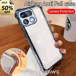 เคสใส กันรอยเลนส์กล้อง สำหรับ Oppo Realme16 Pro เคสขอบสี กันกระแทก หรูหรา