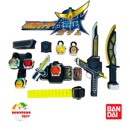 Kamen Rider Gaim Set Bandai DX Sengoku Driver และ DX Muso Saber ครบชุด