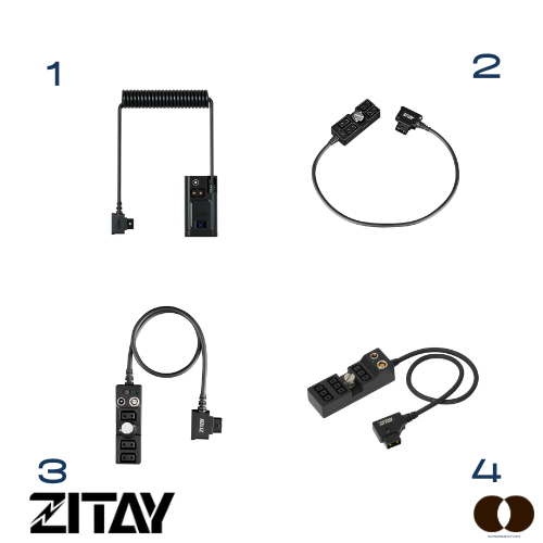 ZITAY F550 Dummy / HDMI /  SDI / V-Lock / Dtap One to Five /  D-Tap to DC /  D-Tap 1x4 Splitter