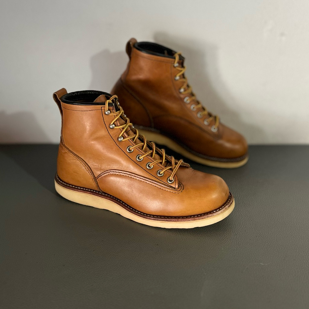 Redwing 2904 Lineman Boots USA Size 8D 26-26.5cm (41)
