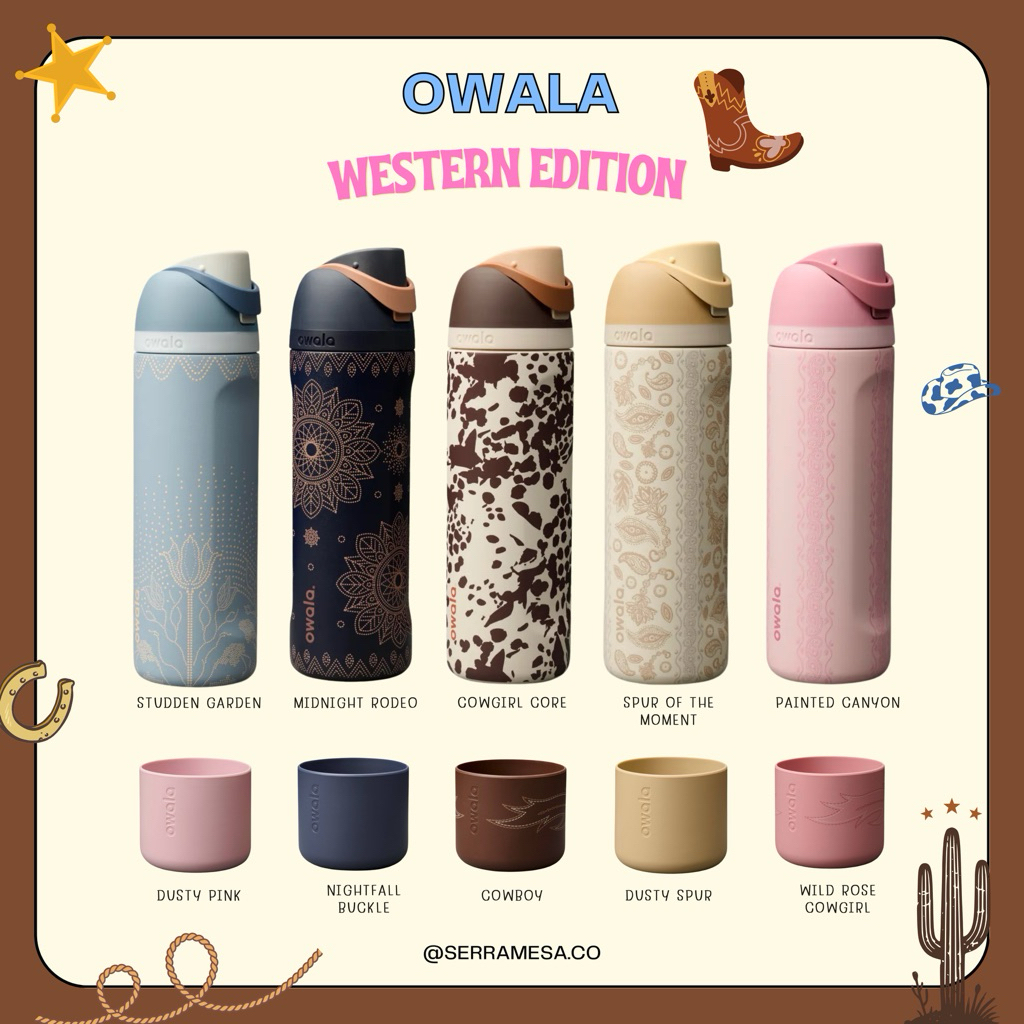 พร้อมส่งจากไทย🤠 owala western คอลพิเศษจาก Target ของแท้ 10000% limited edition✨
