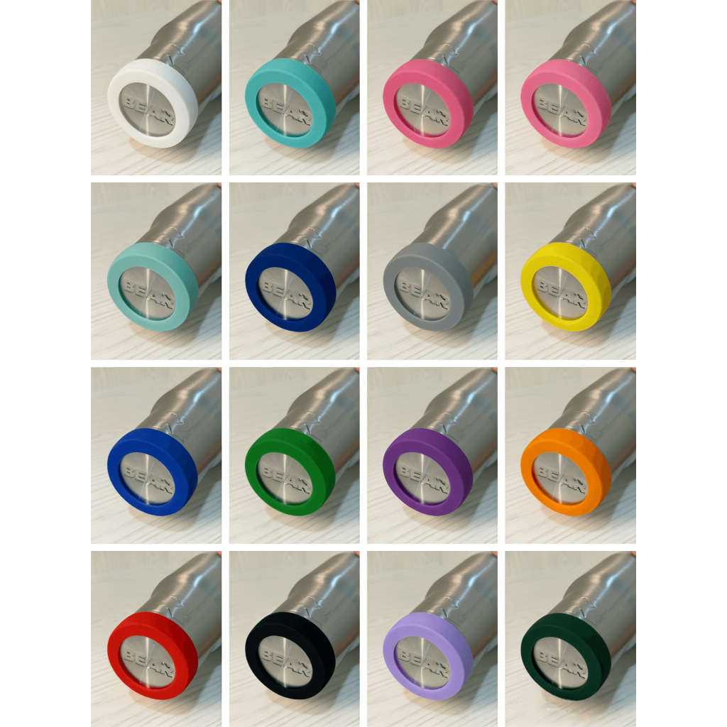 BEAR ยางรองแก้วขนาดก้นแก้ว 6.6-7.5 เซนติเมตร มี 16 สี กันกระเเทก กันลื่นได้ดี