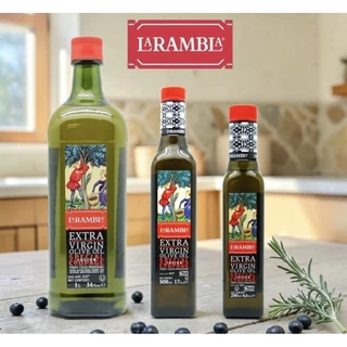 Larambla Extravirginoliveoil น้ำมันมะกอก สำหรับทานสด ราดบนสลัดมีสามขนาดให้เลือกสินค้านำเข้าจากเสปน