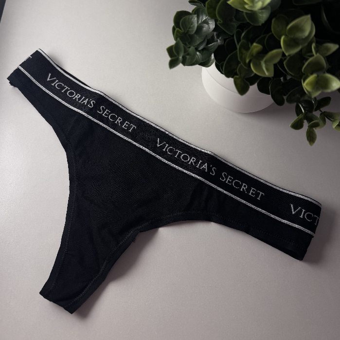 กางเกงในผู้หญิง Victoria’s Secret รุ่น Logo Cotton Thong Panty จัดส่งไว (พร้อมส่ง) 📦❤️‍🔥