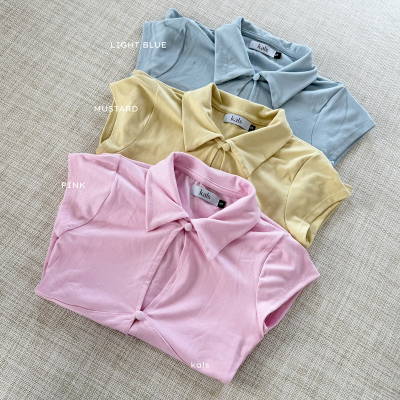 [New] Kals - Clara Top ทรงเข้ารูป ดีเทลกระดุมหน้าเว้า ใส่ได้หลายแบบ รูปที่ 2