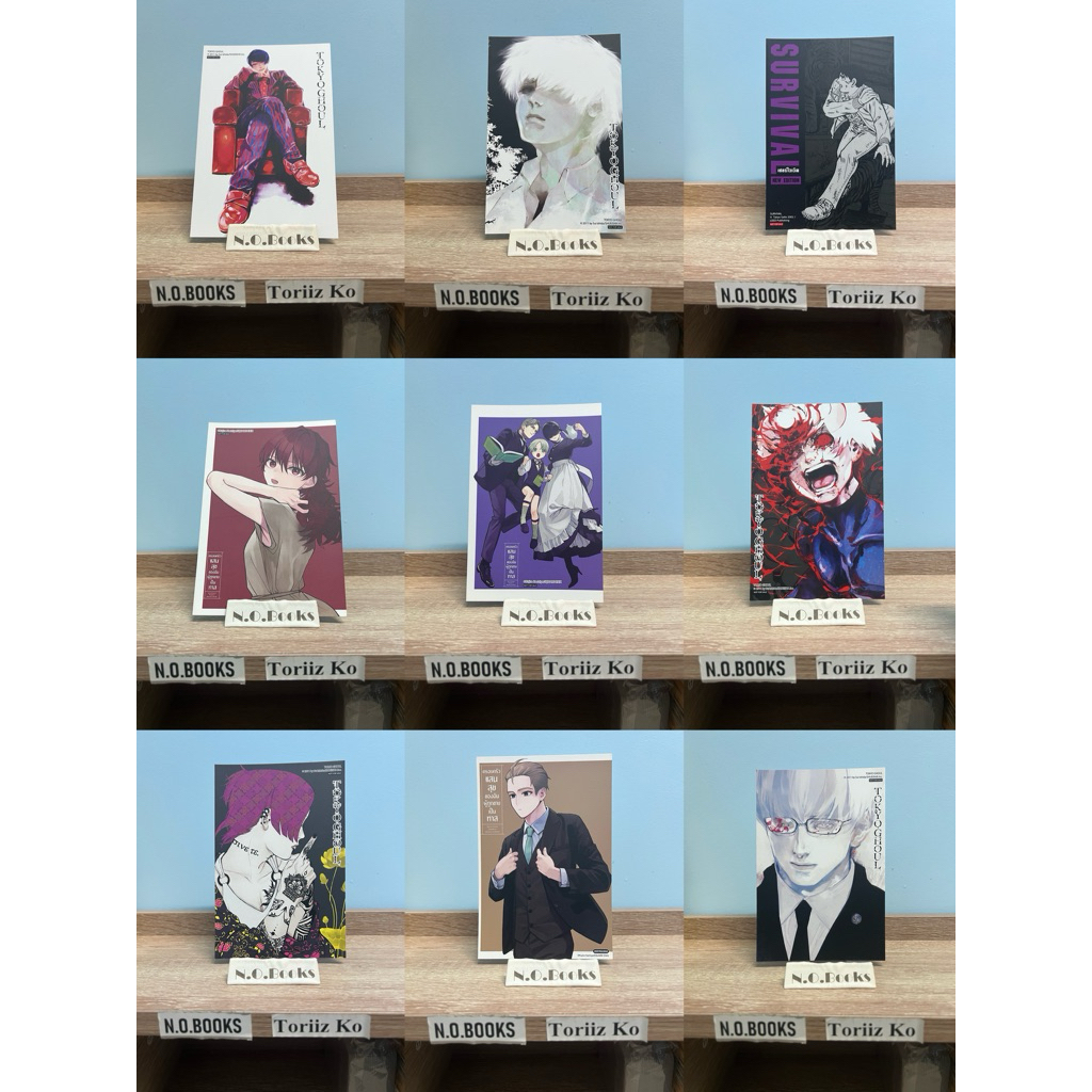 โปสการ์ดสยามอินเตอร์ Siamintercomics โปสการ์ด ประจำเล่มหนังสือการ์ตูน ((ไม่มีหนังสือ)) ชุดที่ 2