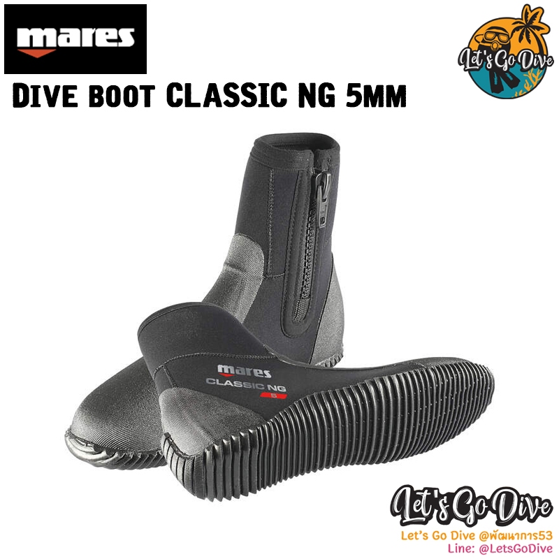 Mares – Dive Boot CLASSIC NG – 5mm ราคา ถูกที่สุด ดีลบีเคเค รูปภาพหลัก