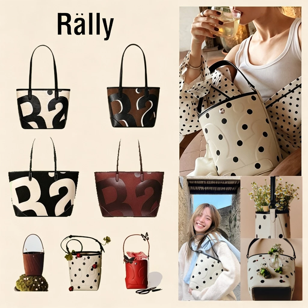 Rally City Tote Bag Dark Roast rally movement tote bag 💖แท้💯✅✨เป็นของแท้ 100% 🔥 จากofficial