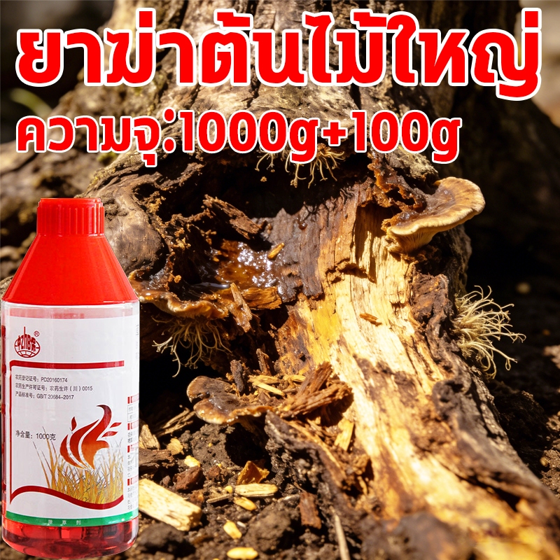 🌱3วัน รากเน่า🌱ยาฆ่าต้นไม้ใหญ่ 1000ML เข้มข้นมา ยาฆ่าหญ้า สารกำจัดวัชพืช หญ้าใบแคบ หญ้าใบกว้าง หญ้ากก
