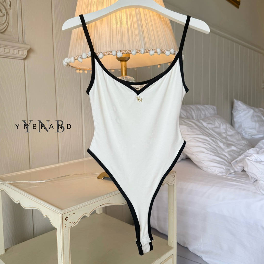 Macaron Bodysuit X-YNB บอดี้สูทสายเดี่ยวอะไหร่ YN