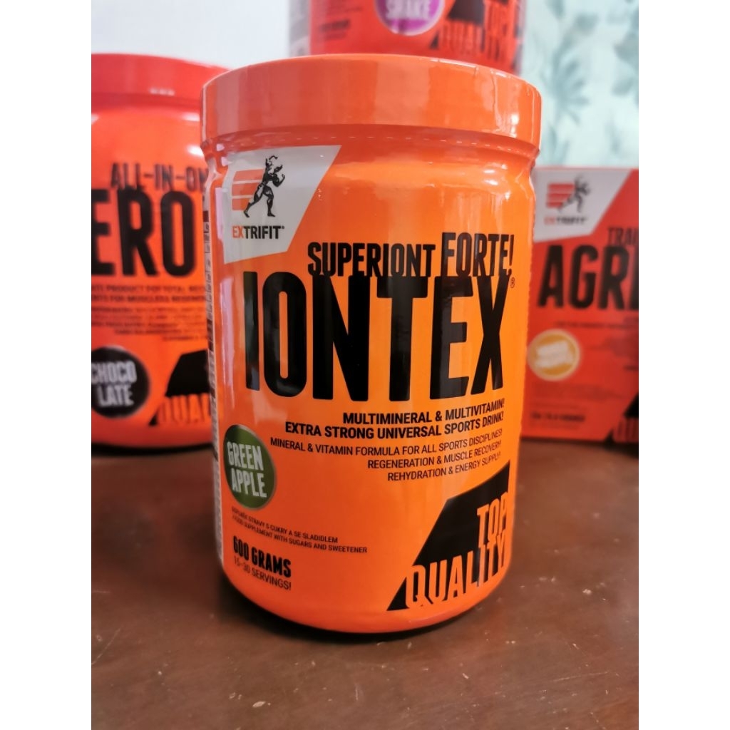 IONTEX​ เกลือแร่​ 600​ g.​Green​ apple​ flavor​ ​ วันหมดอายุ​15/7/2027