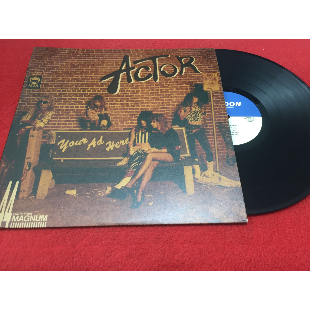 Actor -  44Magnum ขนาด 12 นิ้ว LP ร้าน PinHaiMusic B144