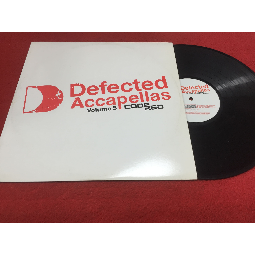 Defected Accapellas Volume 5 ขนาด 12 นิ้ว LP ร้าน PinHaiMusic B144
