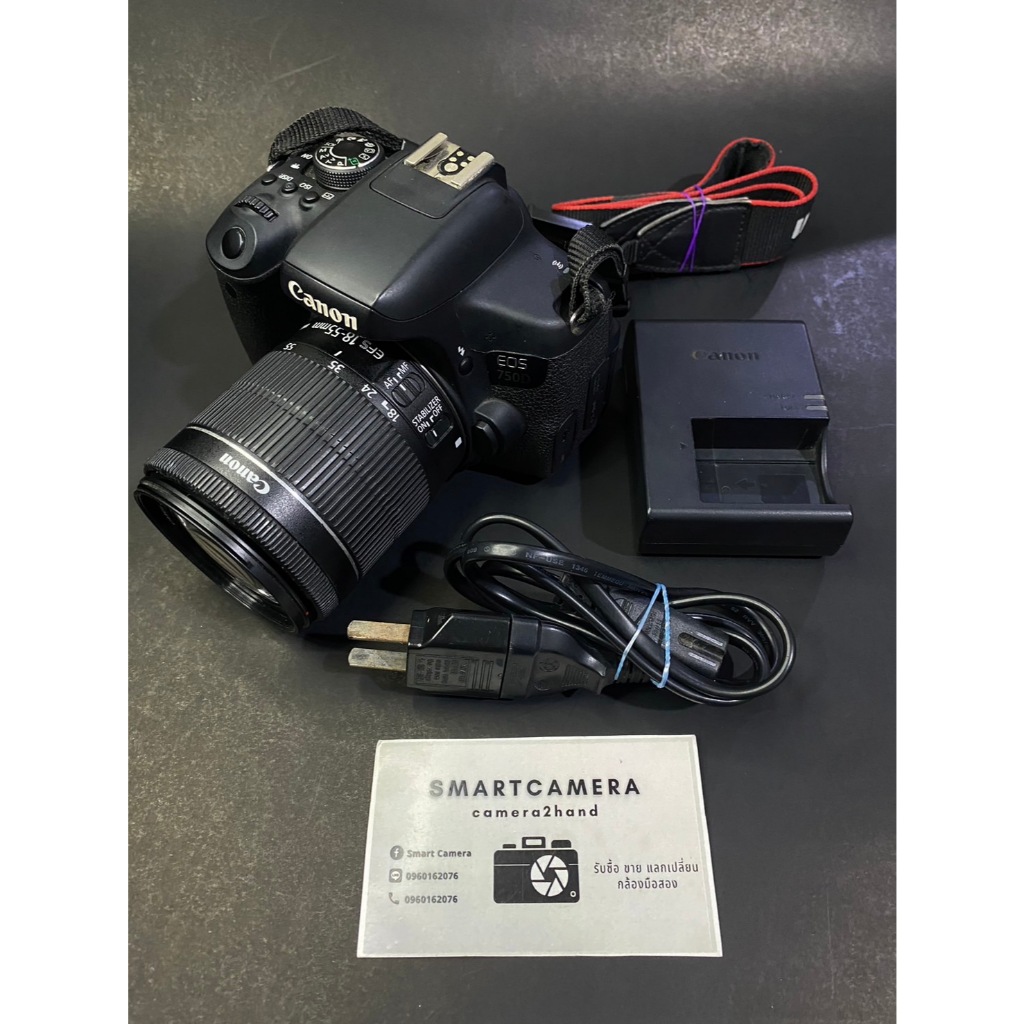 canon 750d พร้อมเลนส์
