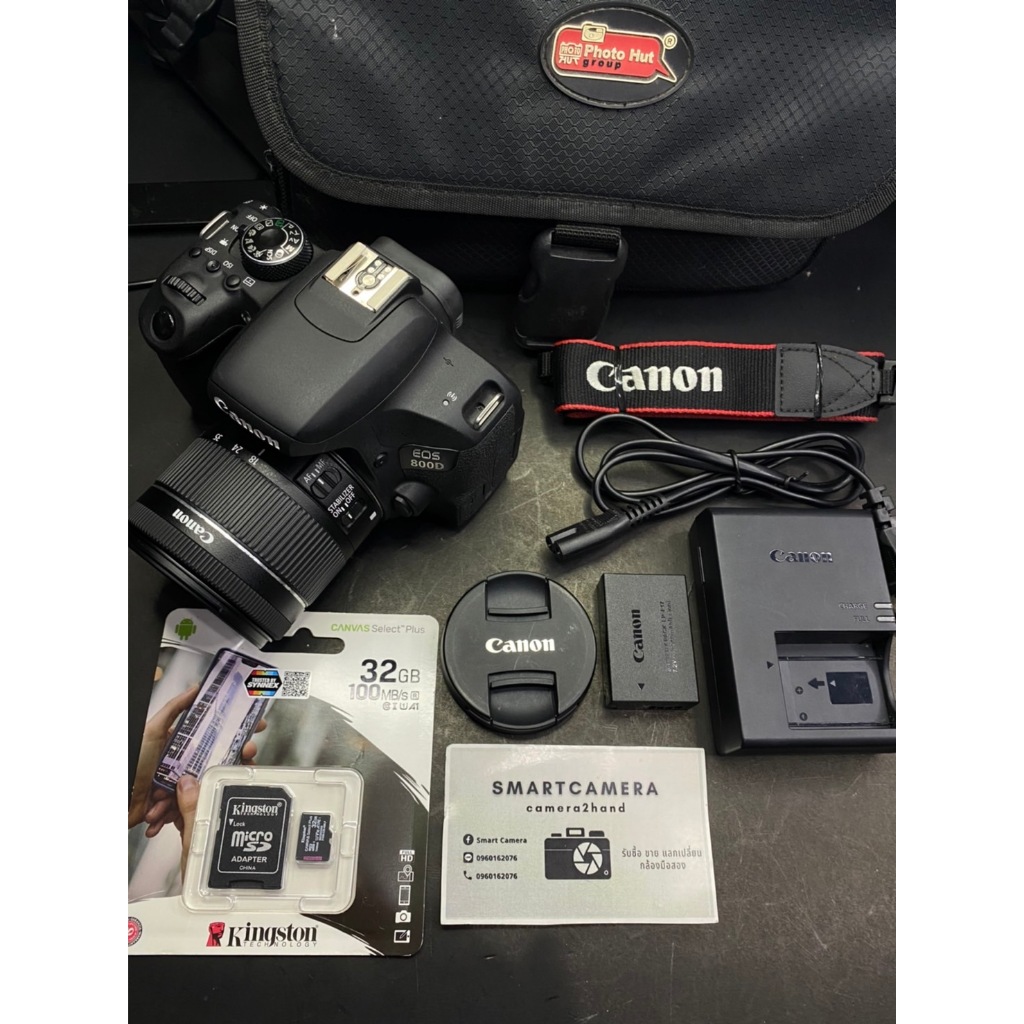 canon 800d พร้อมเลนส์