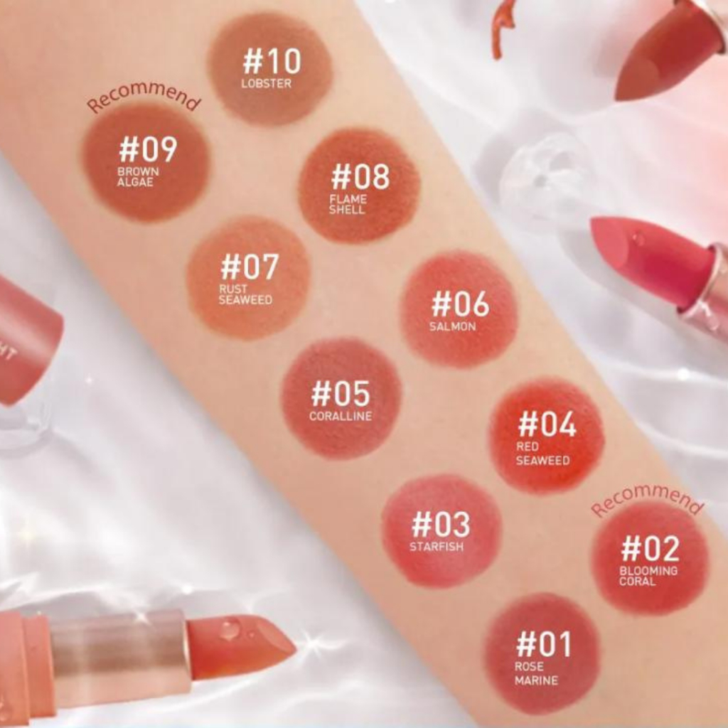 เบบี้ไบร์ท เจนเทิล แมทท์ คอลลาเจน ลิปสติก BABYBRIGHT GENTLE MATTE COLLAGEN LIPSTICK (ปริมาณ 3.7g.) มีให้เลือก 10 เฉดสี รูปที่ 4