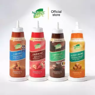 Nature Taste Strawberry Sauce ซอสสตรอว์เบอร์รี ขนาด 500 กรัม ตราเนเจอร์เทส