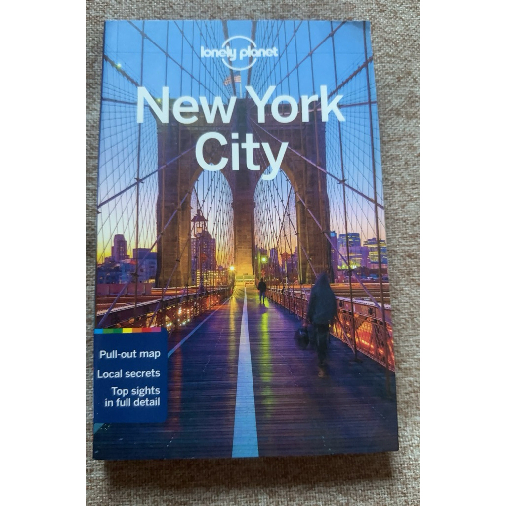 lonely planet New York City Pull-out map หนังสือภาษาอังกฤษ (A9)