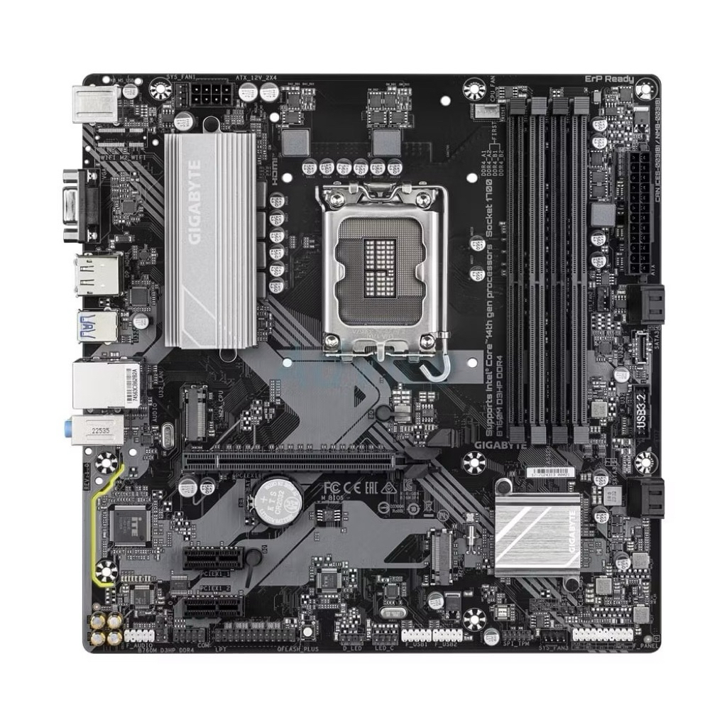 เมนบอร์ด GIGABYTE B760M D3HP DDR4 มือสอง