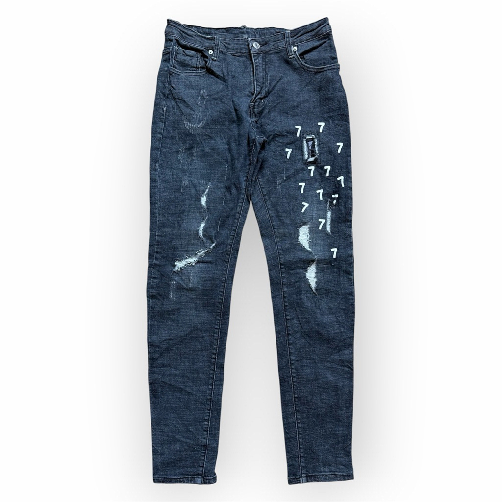 DSQUARED Black Denim Pant
