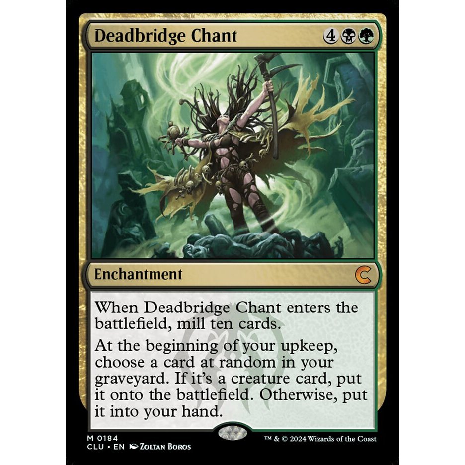 Ravnica: Clue Edition - [CLU] - (M) - [Deadbridge Chant] - [2024]