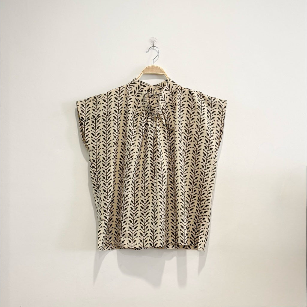 เสื้อคอเต่า แขนเลย ผ้าคอตตอนอินเดีย