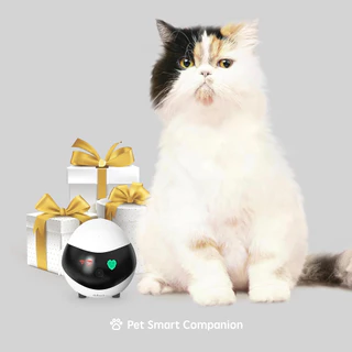 Enabot หุ่นยนต์กล้องอัจฉริยะ EBO SE FamilyBot กล้องเคลื่อนที่สำหรับการรักษาความปลอดภัยภายในบ้าน