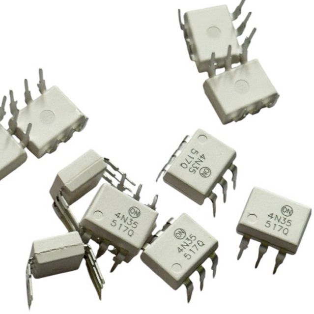 IC 4N35 EL4N35 4N35M Optocoupler ไอซี ออปโต้คัปเปลอร์ เบอร์ 4N35