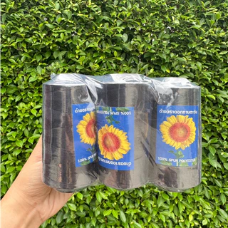 [[ 1 หลอด ]] ด้ายเย็บ ด้ายเย็บผ้า เบอร์40/2 สีขาวออฟไวท์ สีดำ เส้นด้ายมีความเหนียว ตราทานตะวัน