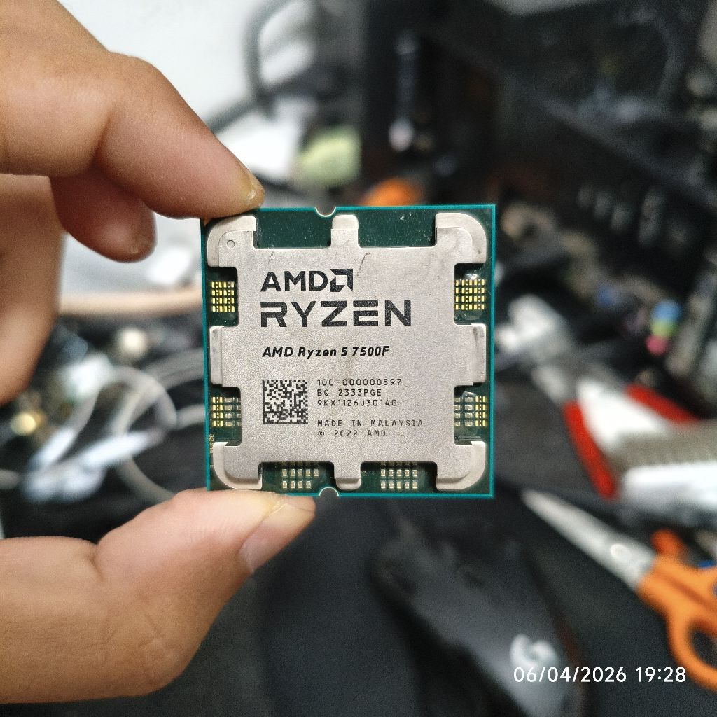 ซีพียูมือสอง(cpu) amd ryzen 5 7500f (am5)