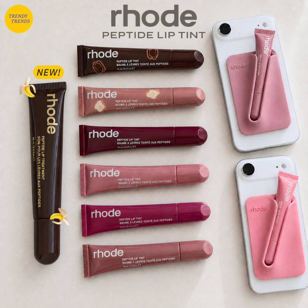 พร้อมส่ง Rhode Peptide Lip Tint & Lip Case สีใหม่ Macadamia Butter ของแท้ USA🇺🇸