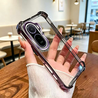 เคสใส ขอบเงาสี กันรอยเลนส์กล้อง สำหรับ Xiaomi Redmi A7pro เคสขอบสี กันกระแทก หรูหรา