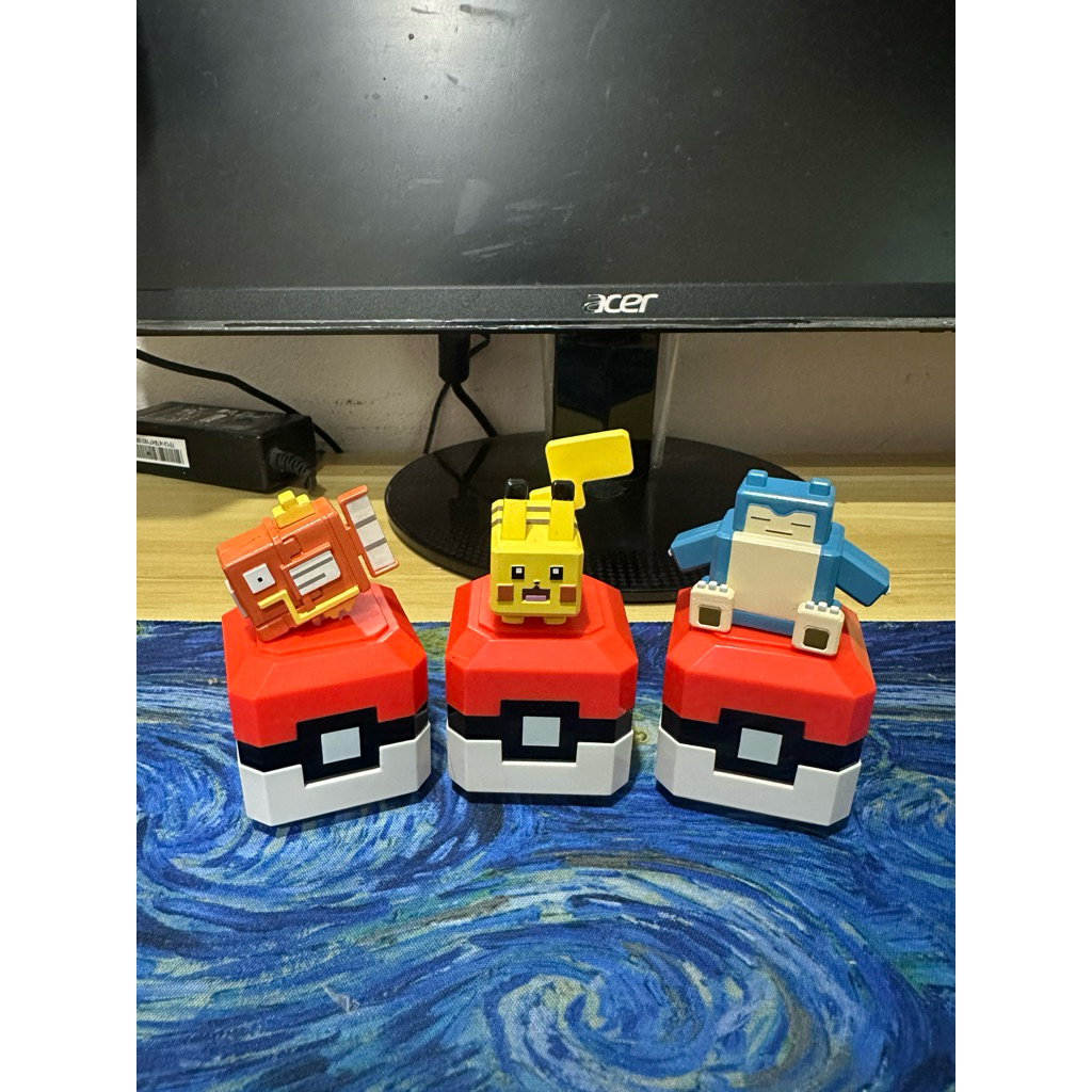 ฟิกเกอร์ โปเกม่อน มือสอง Pokemon Quest Poxel Collection Takara Tomy