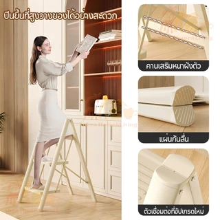 บันได บันไดมินิมอล 2-5ขั้น มี4สีให้เลือก น้ำหนักเบา ยกย้ายสะบาย กันน้ำ ไม่เป็นสนิม แข็งแรงทนทาน รับน้ำหนักได้ถึง300KG