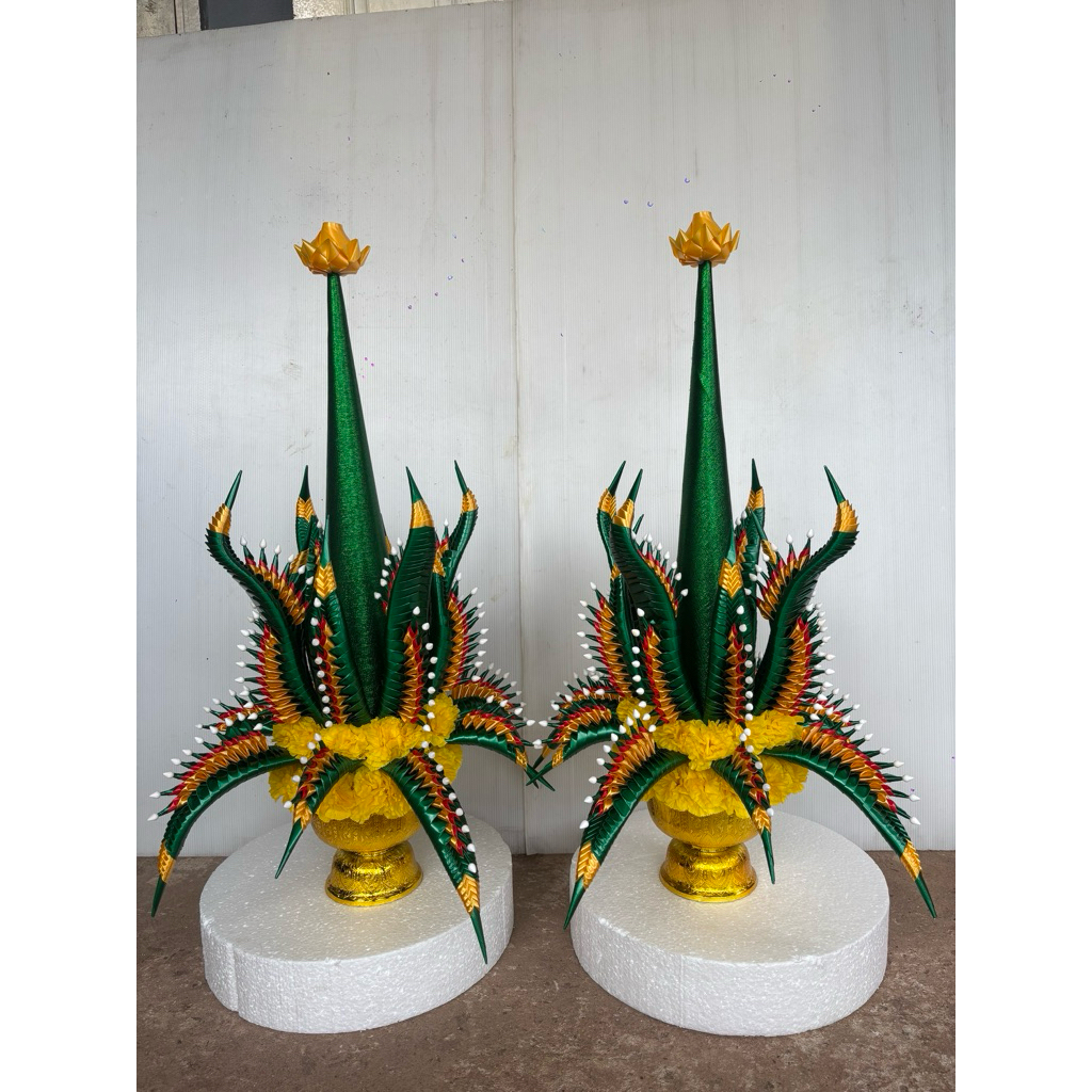 บายศรีเทพบายศรีพรหม บายศรีเทพสูง60ซม พรหมสูง65ซม