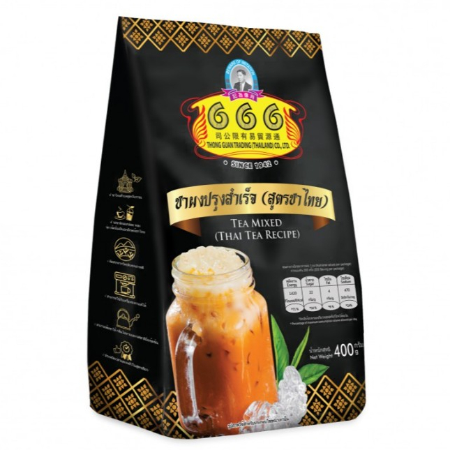 ชาผงสูตรชาไทย ตรา 666 (400 กรัม)