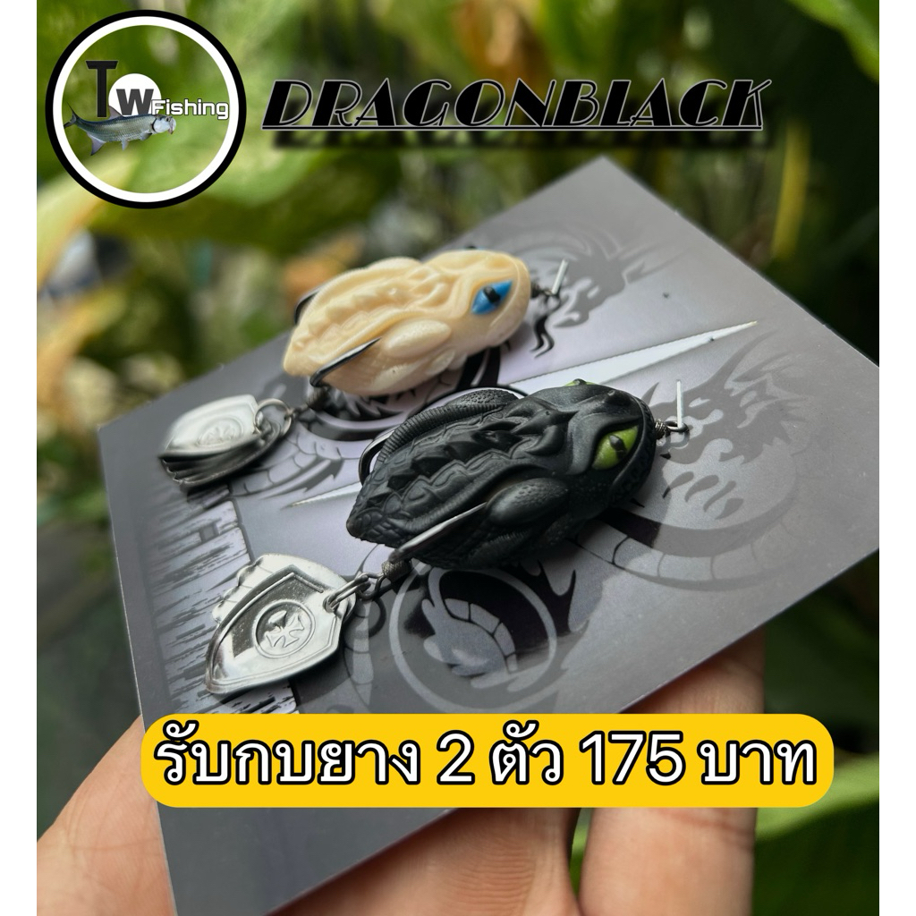 กบยาง Dragonblack แพ็คคู่และเดี่ยว
