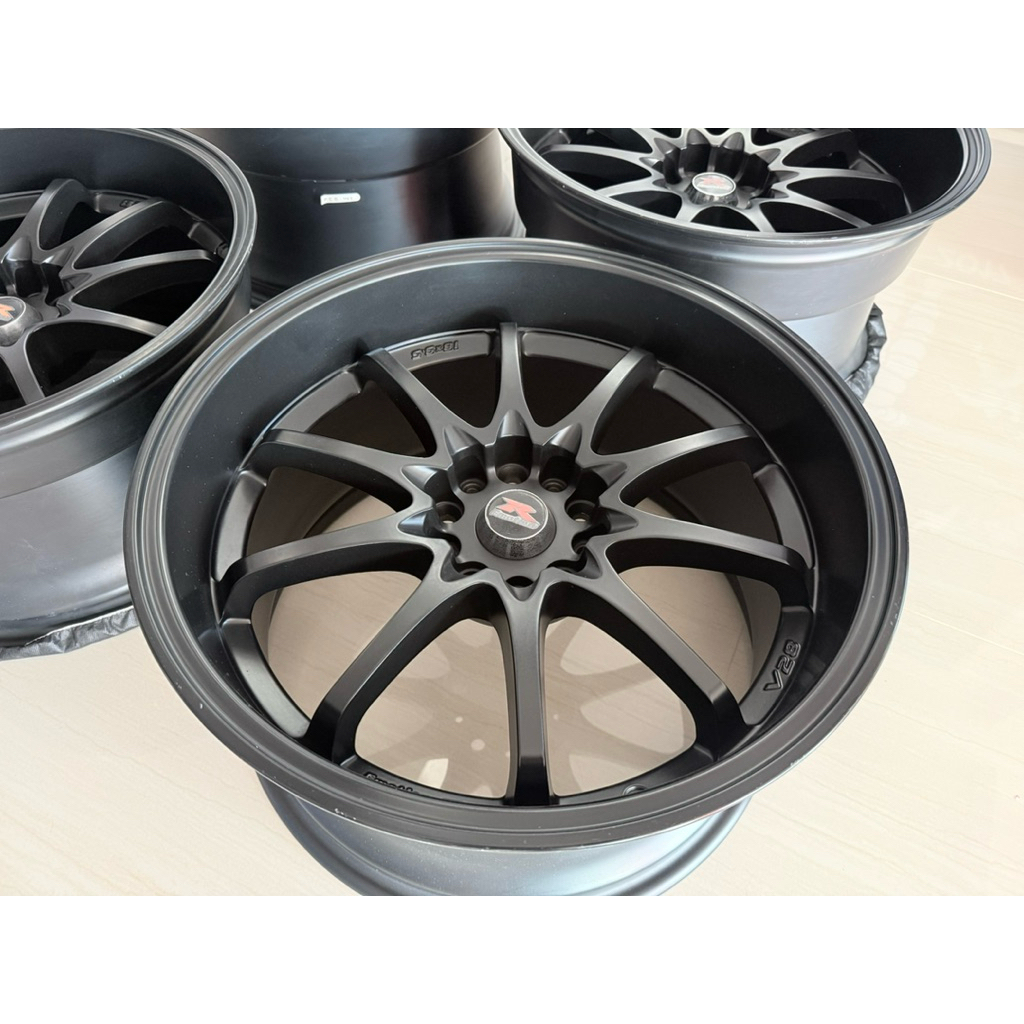 ล้อ Emotion R  CE28‼️ ขอบ 18x9.5"/10.5" 5รู114.3/5รู100 ET+20/+25 สีดำ ล้อแม็ก อีโมชั่นอาร์ emotion 