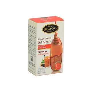 จิราพร กล้วยตาก เคลือบชาไทย (ขนาด 75g.) - JIRAPORNFOOD