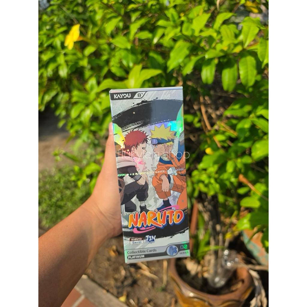 การ์ด Kayou Naruto Jin 2 SEA ลิขสิทธิ์แท้ยกกล่อง (มี 10 ซอง) แถมซองและท๊อปโลเดอร์ให้ทุกออเดอร์