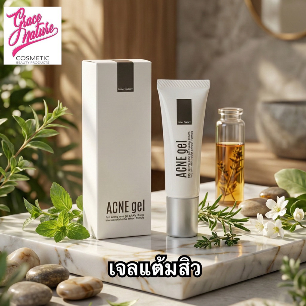 เจลแต้มสิวเกรซแอคเน่เจล Grace acne gel