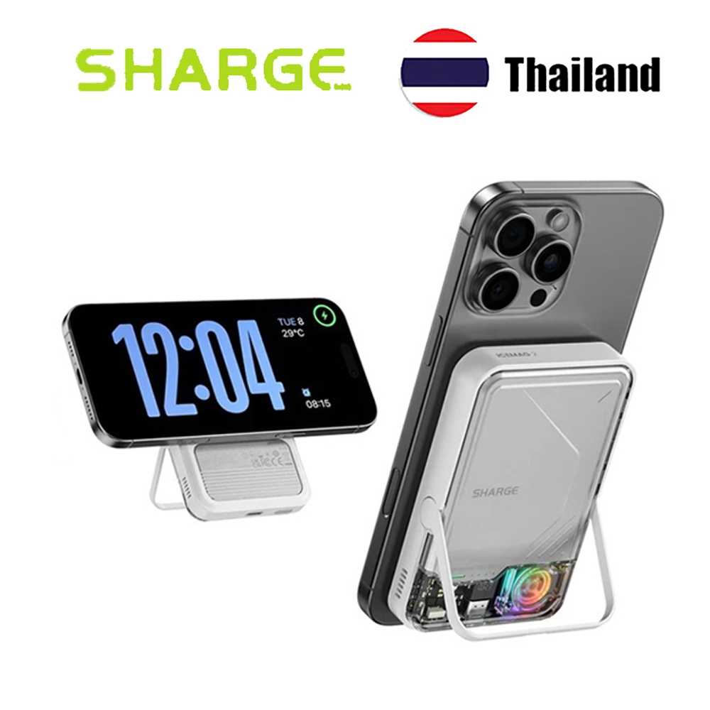 Sharge/shargeek 20W/30W 10000mah ICEMAG  ธนาคารไฟฟ้าแรกในโลกที่มีระบบความร้อนแบบใช้งาน