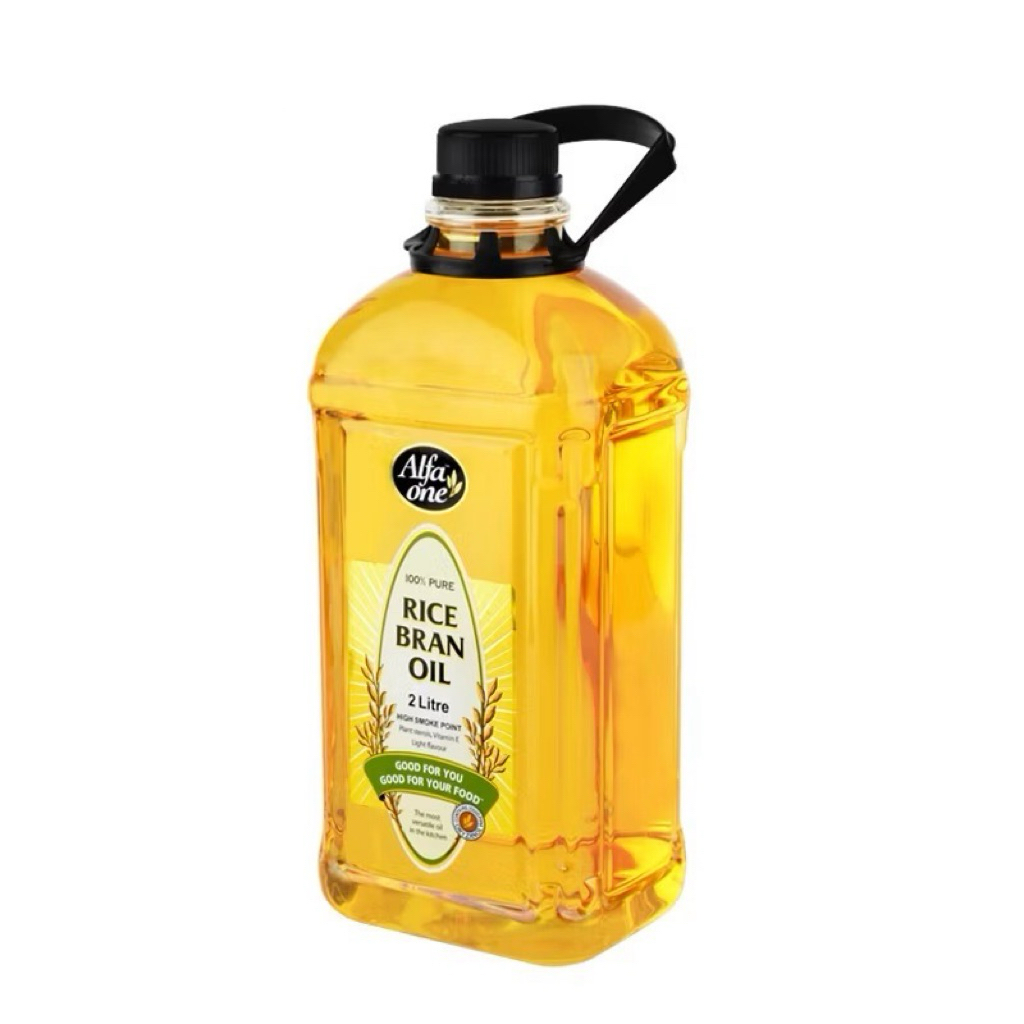 ALFA ONE น้ำมันรำข้าว Rice Bran Oil ขนาด 2 ลิตร