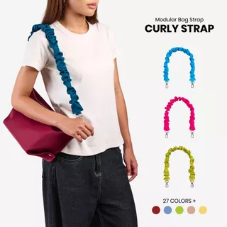 MyVeryOwnWay | Curly Strap - สายหยิกขนาดสั้น รุ่นขายดีมาก ทรงหยิกน่ารัก (มี 27 สี)