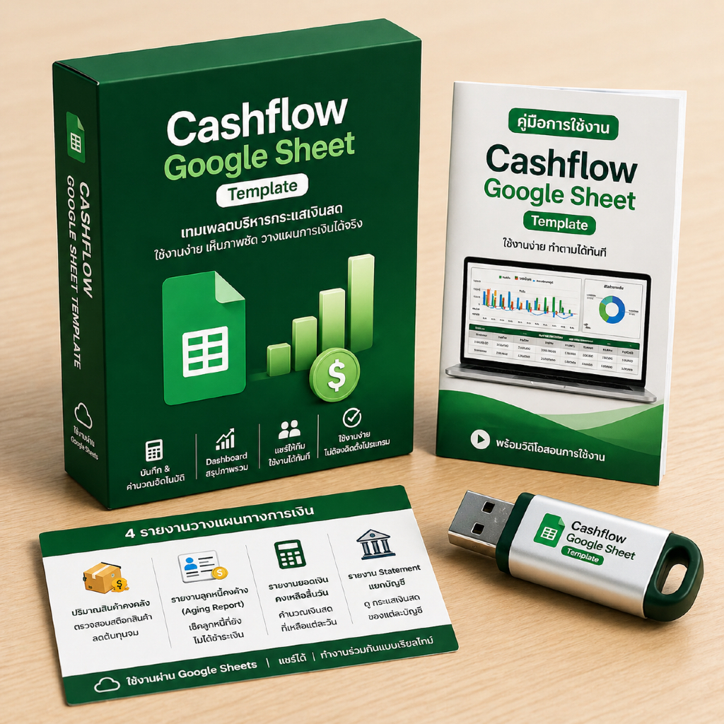 [TSM05] Cashflow Sheet Excel Template