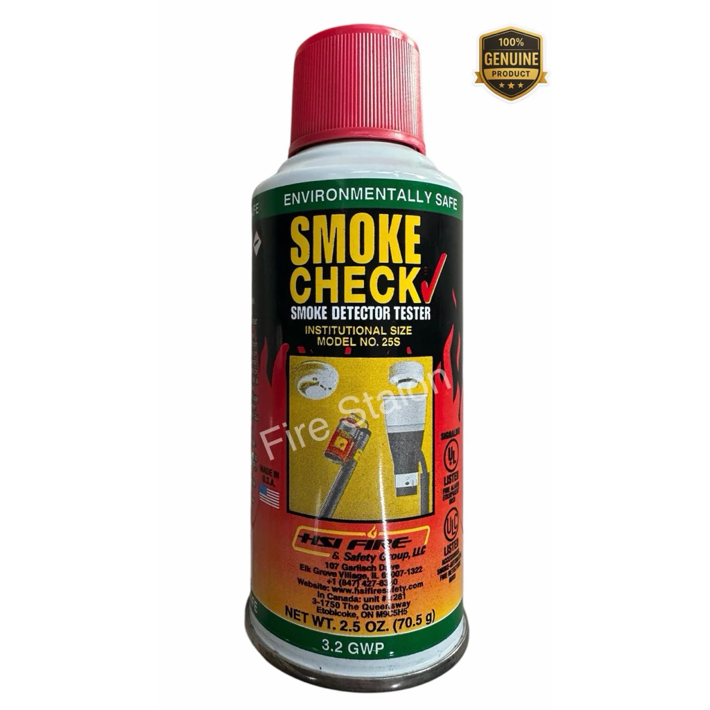 “Smoke Check” สเปรย์ทดสอบควัน Smoke Detector Test (Made in USA) ของแท้ 100% ! มีสต๊อกเยอะ เปิดใบกำกับภาษีได้