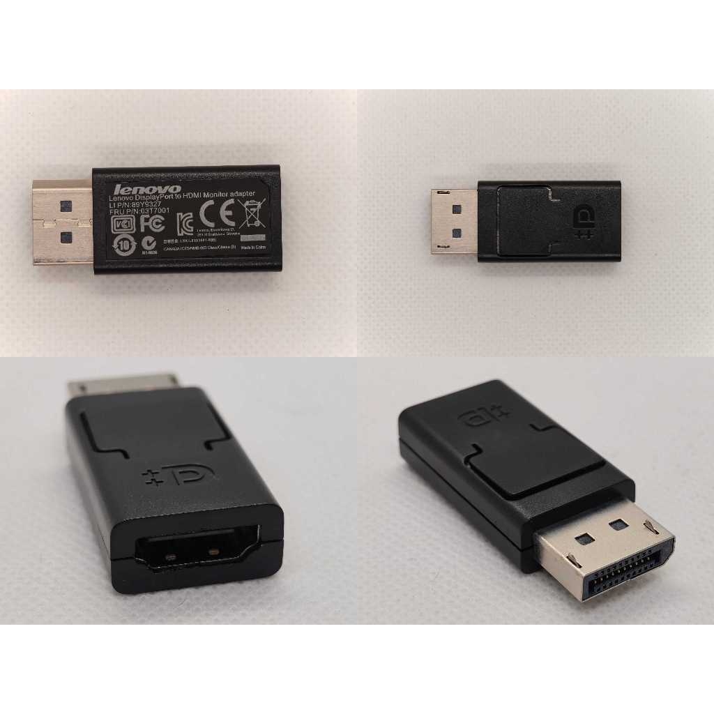 LENOVO DP TO HDMI ADAPTER FRU 03T7001 89Y9327 11012886 Display Port to HDMI