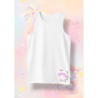 (มาใหม่)เสื้อกล้ามเด็กนักเรียน cotonผสม ใส่สบาย ระบายอากาศดี สีขาวสุภาพ ตัดเย็บประณีต ไม่ระคายเคืองผิวเด็ก