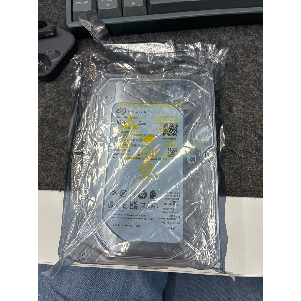 Recertified Seagate Exos 10 TB SATA HDD